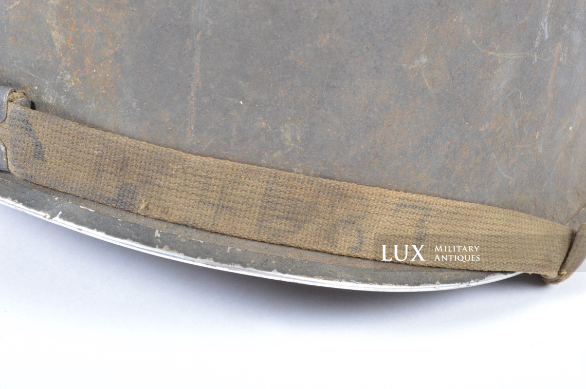 USM1 front seam fixed bale combat helmet set, « untouched / as-found » - photo 16