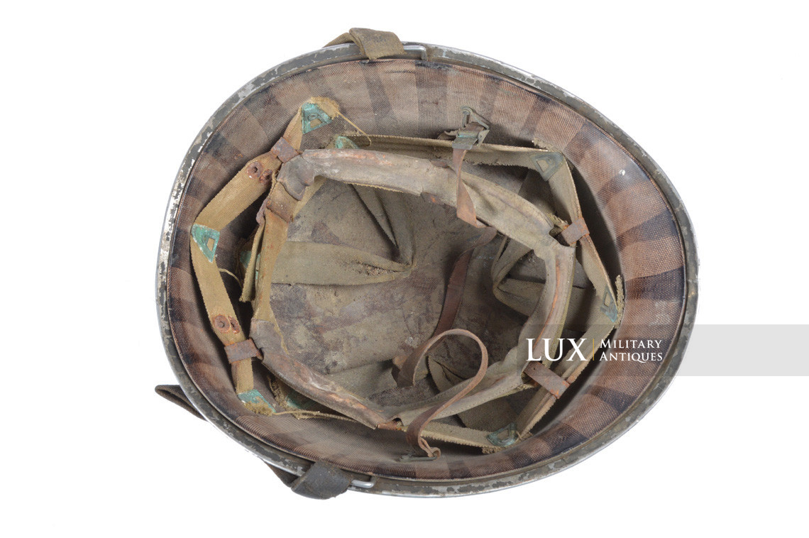 USM1 front seam fixed bale combat helmet set, « untouched / as-found » - photo 23