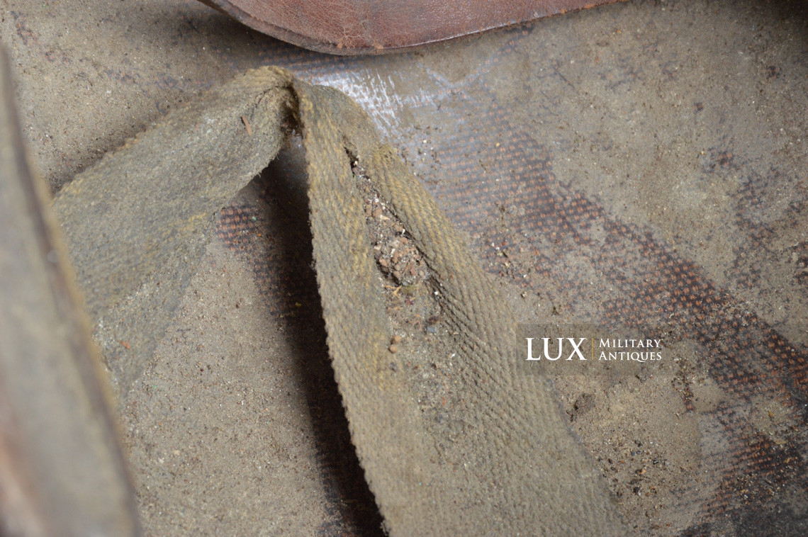 USM1 front seam fixed bale combat helmet set, « untouched / as-found » - photo 29