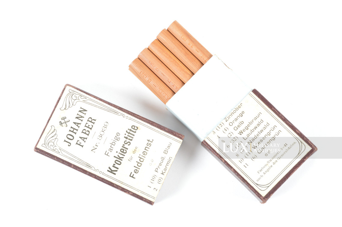 Rare German military color pencil set, « FABER » - photo 4