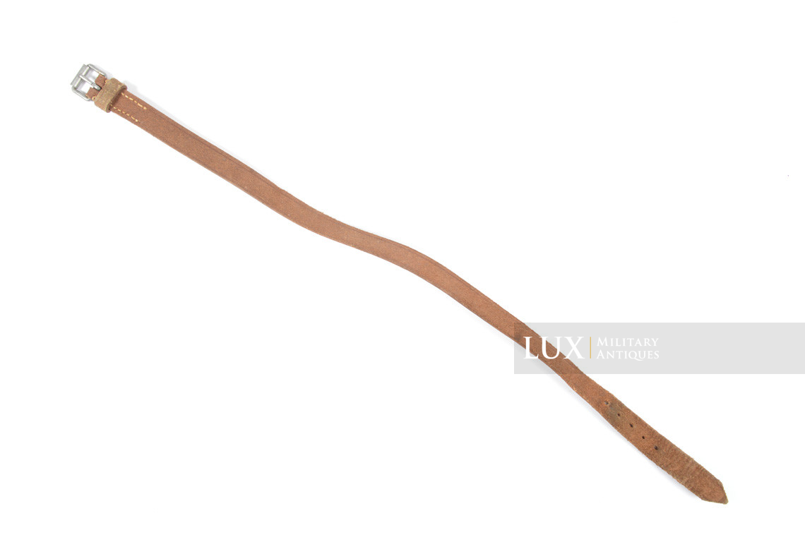 Early German equipment strap in natural brown leather, « 1939 » - photo 4