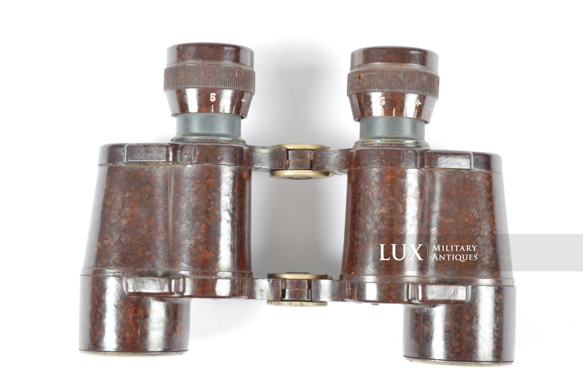 Jumelles allemandes Dienstglas 6x30 en bakélite, « cxn » - photo 7