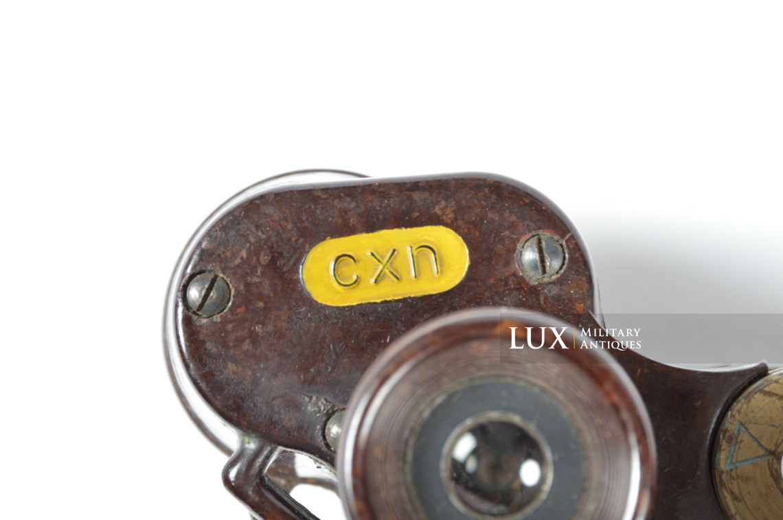 Jumelles allemandes Dienstglas 6x30 en bakélite, « cxn » - photo 9