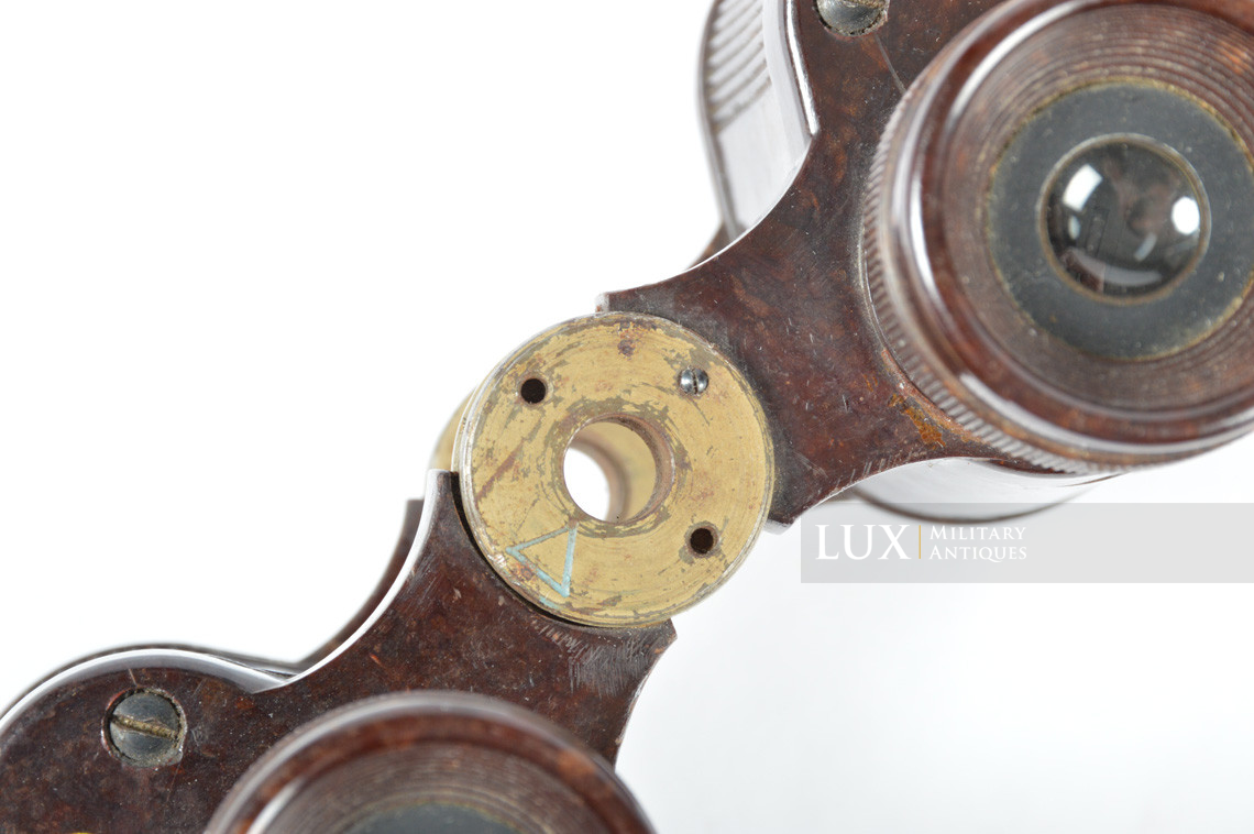 Jumelles allemandes Dienstglas 6x30 en bakélite, « cxn » - photo 11