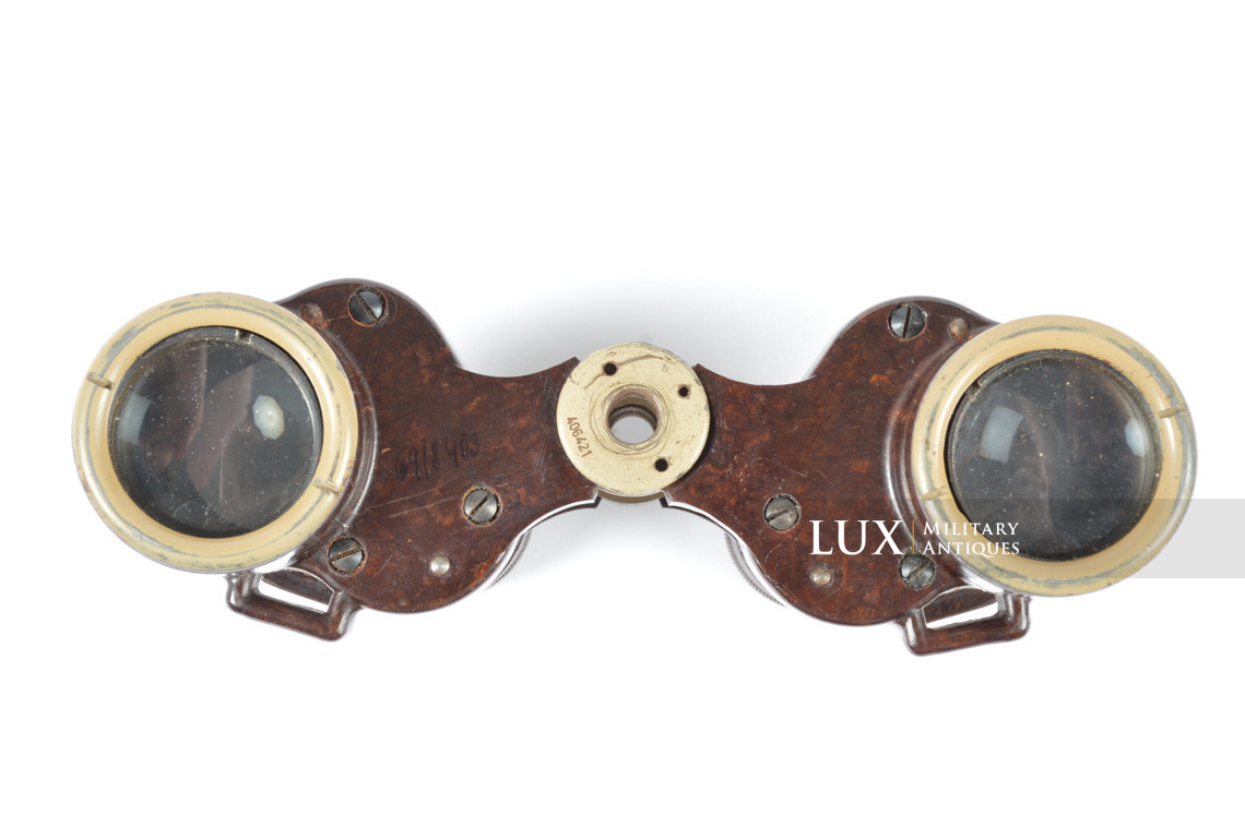 Jumelles allemandes Dienstglas 6x30 en bakélite, « cxn » - photo 12