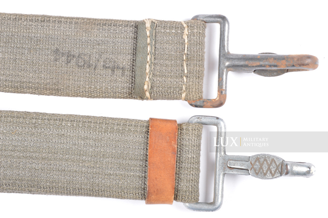 Rare German 6 pocket mp38/40 pouch carrying strap, « bla/1944 » - photo 7