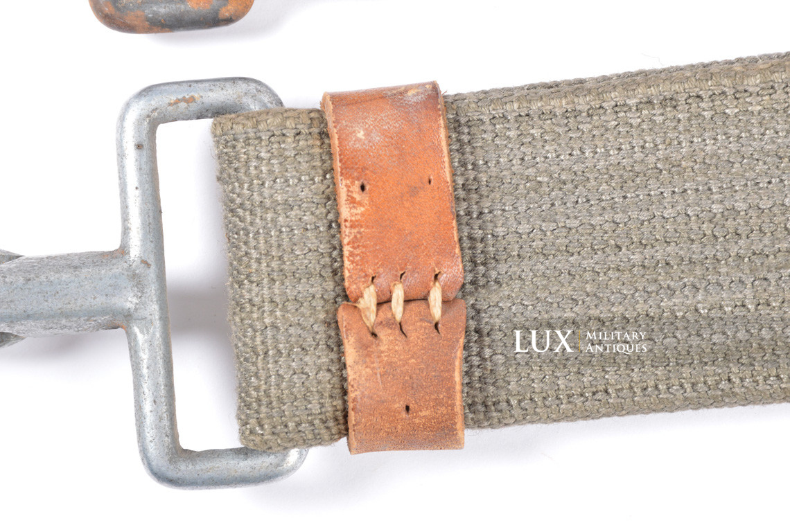 Rare German 6 pocket mp38/40 pouch carrying strap, « bla/1944 » - photo 12