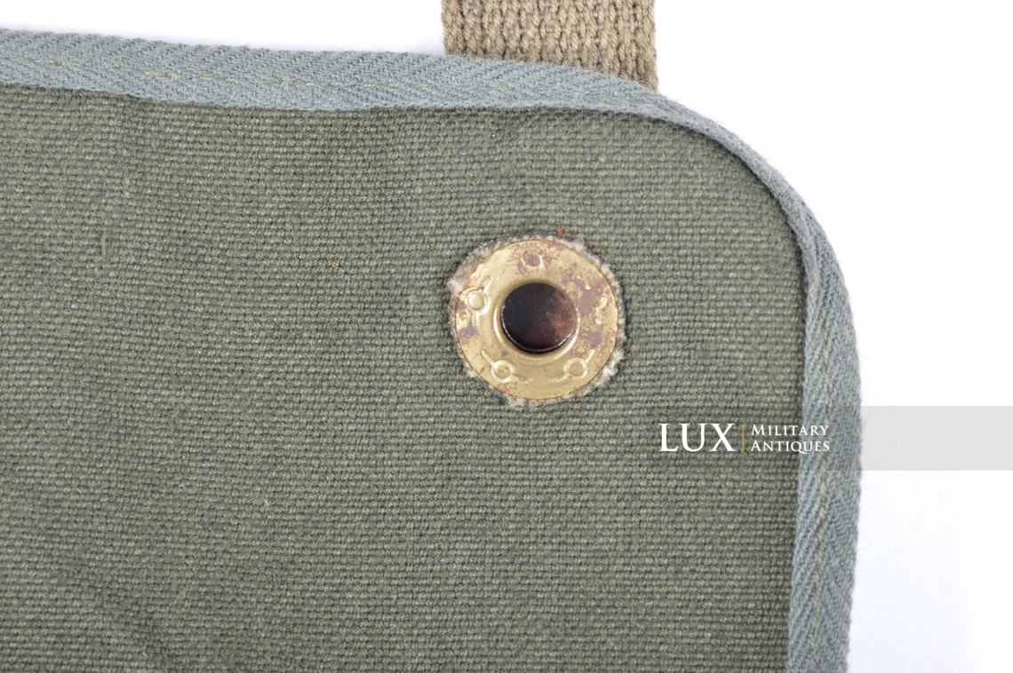 Early German paratrooper gas mask carrying bag, « AB » - photo 14