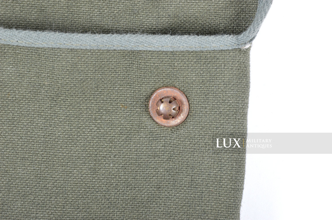 Early German paratrooper gas mask carrying bag, « AB » - photo 19