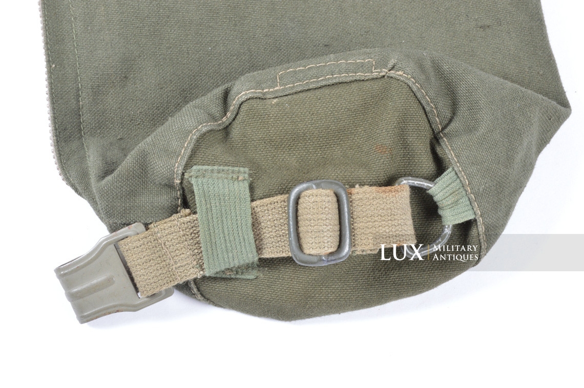 Early German paratrooper gas mask carrying bag, « AB » - photo 20