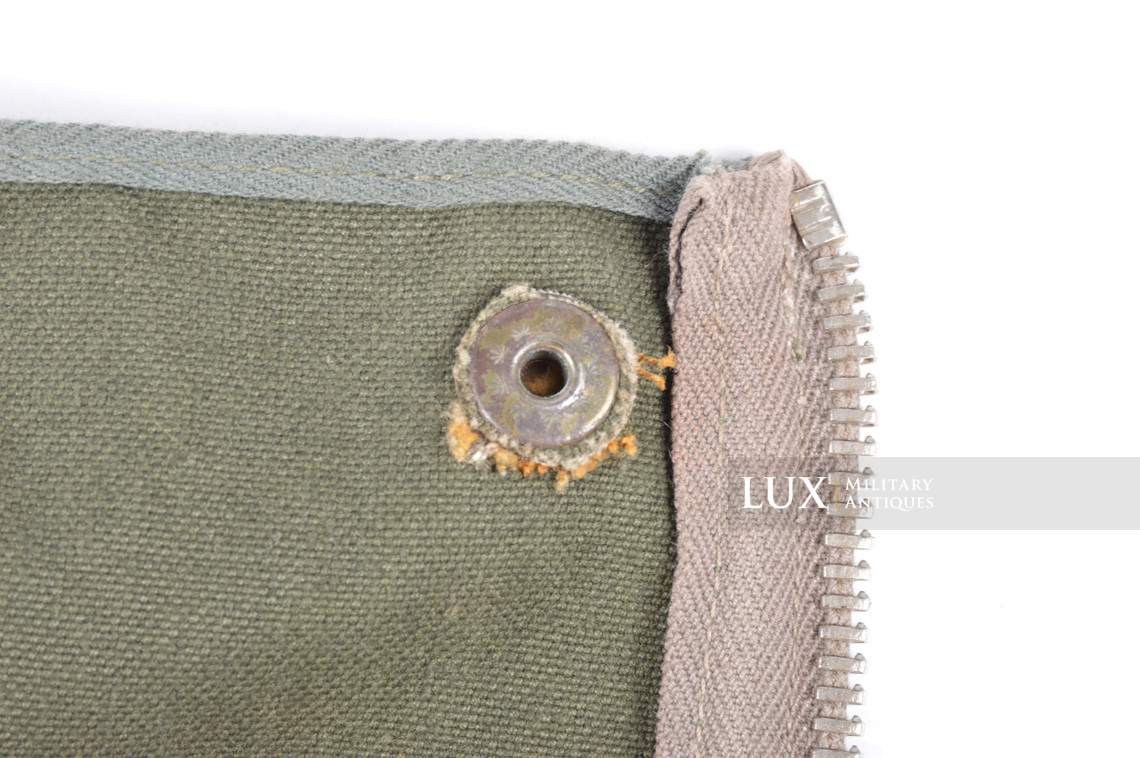 Early German paratrooper gas mask carrying bag, « AB » - photo 33