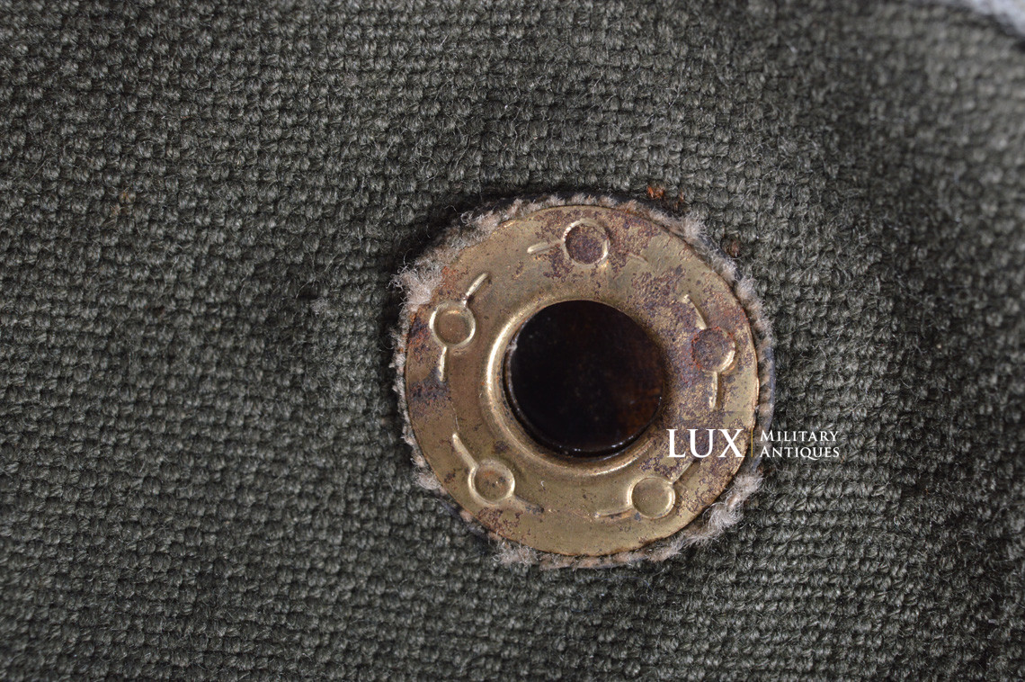Early German paratrooper gas mask carrying bag, « AB » - photo 15