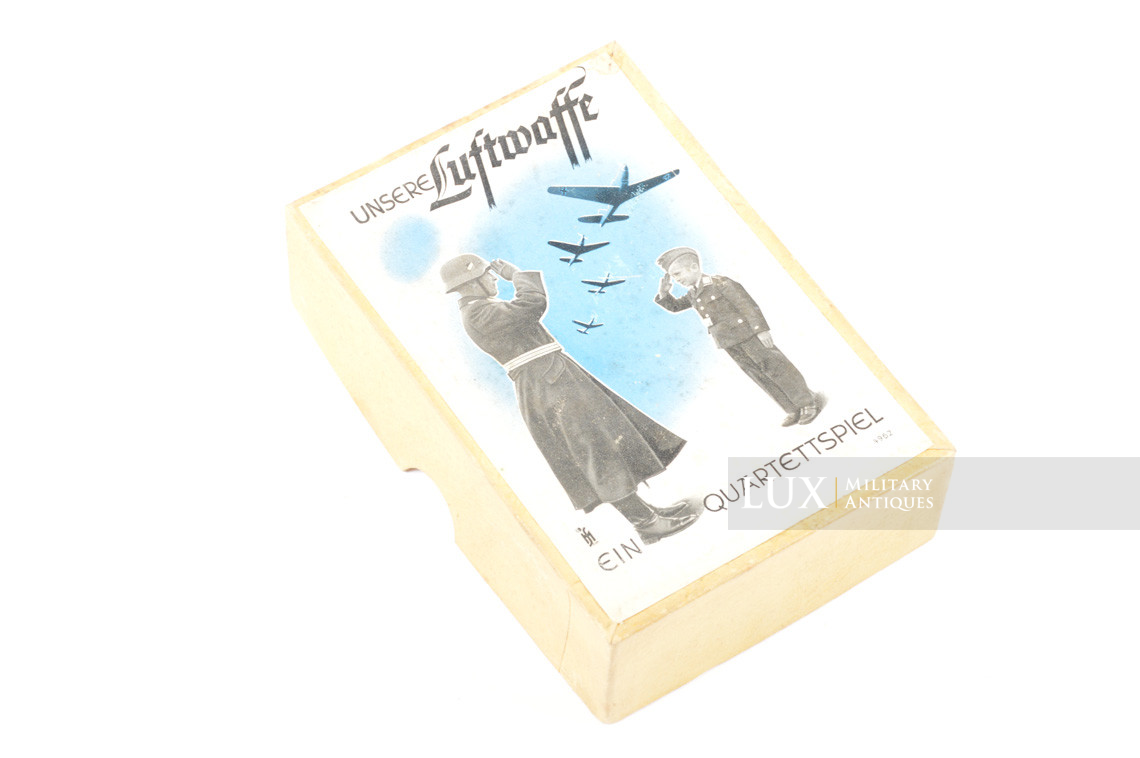 German boxed playing cards « Unsere Luftwaffe » - photo 8