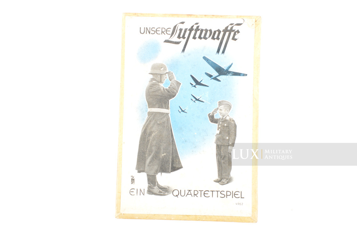 German boxed playing cards « Unsere Luftwaffe » - photo 9