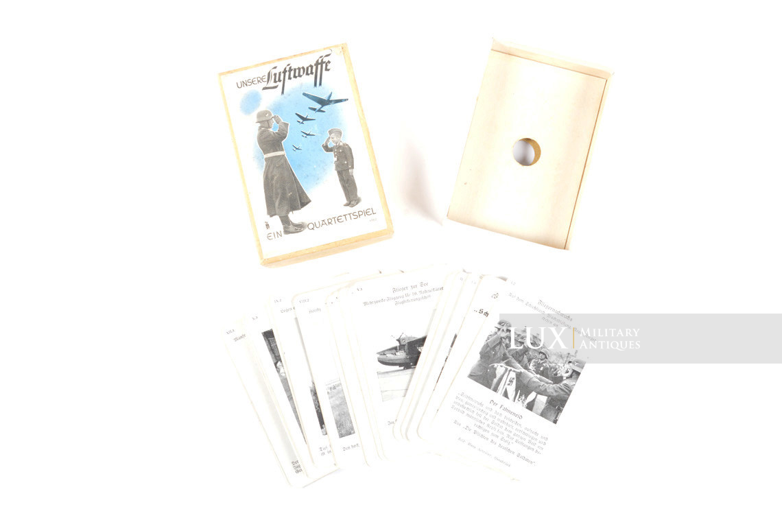 German boxed playing cards « Unsere Luftwaffe » - photo 4
