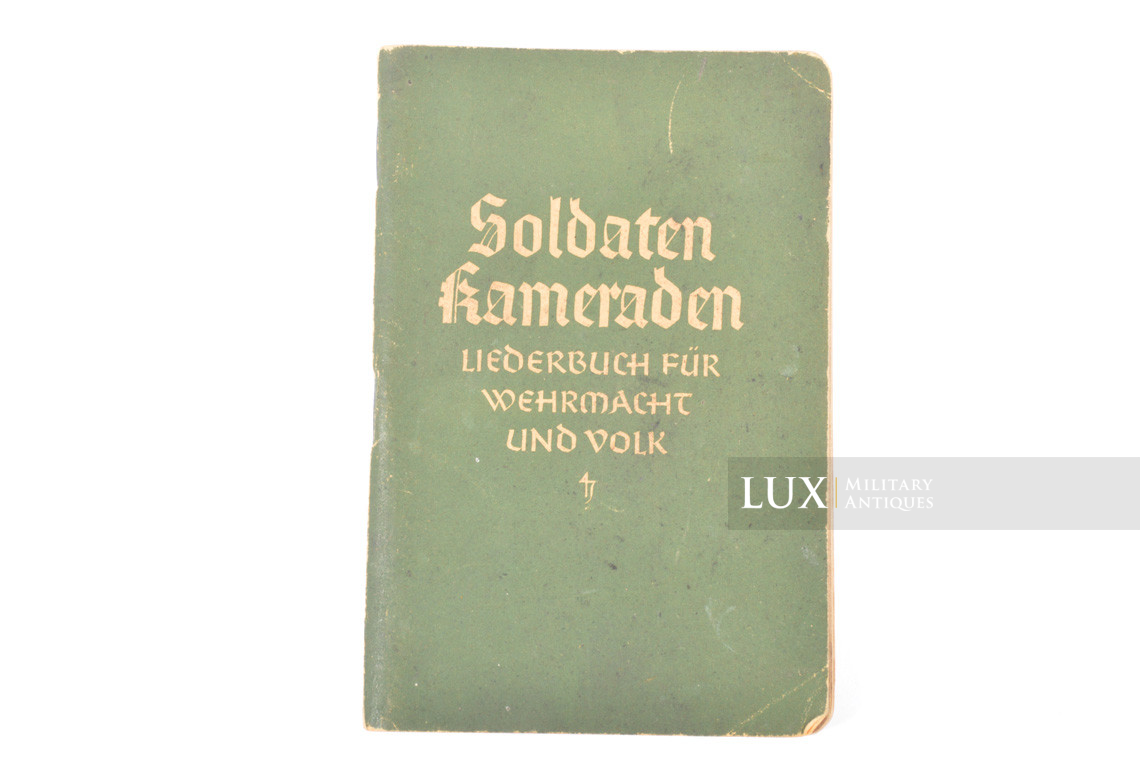 German Soldier's songs booklet, « Soldaten kameraden » - photo 4