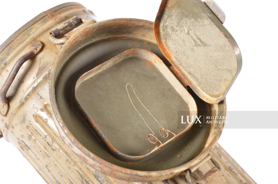 German gas mask canister in tan camouflage, « eph43 » - photo 27