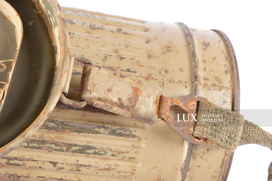 German gas mask canister in tan camouflage, « eph43 » - photo 28