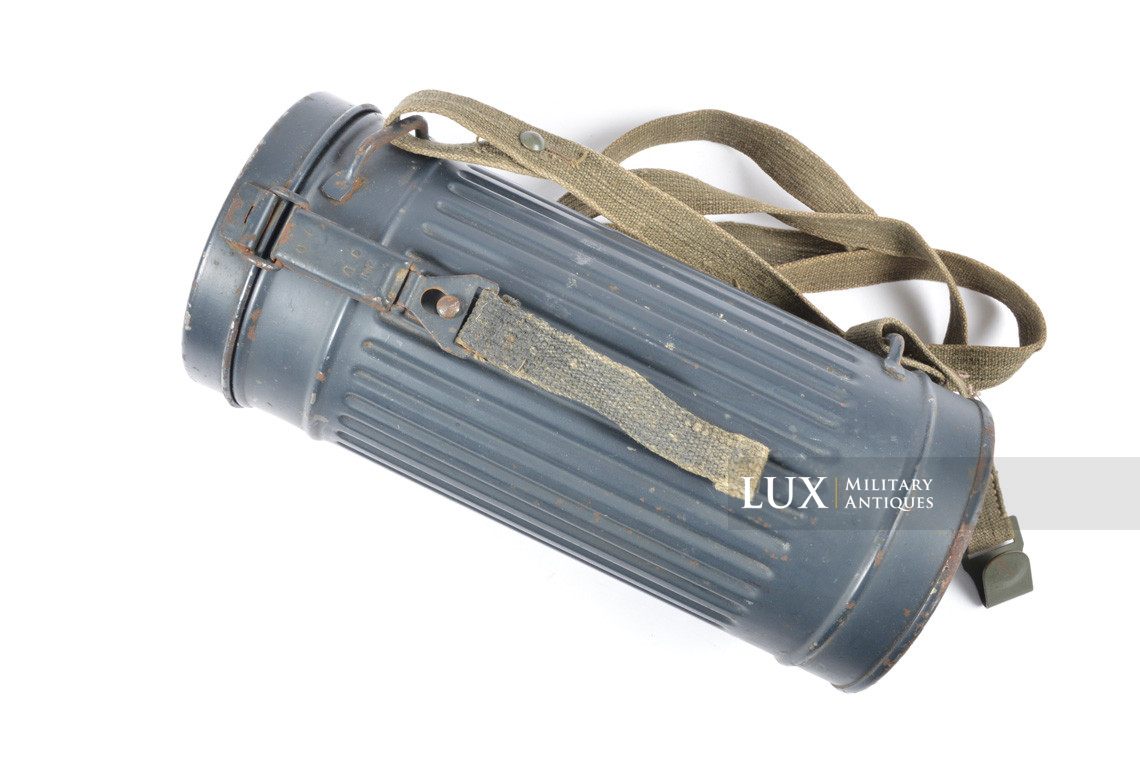 German Luftwaffe issued gas mask canister, « ebu42 » - photo 4