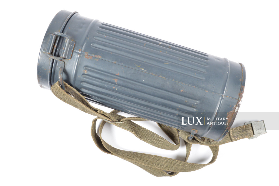 German Luftwaffe issued gas mask canister, « ebu42 » - photo 9