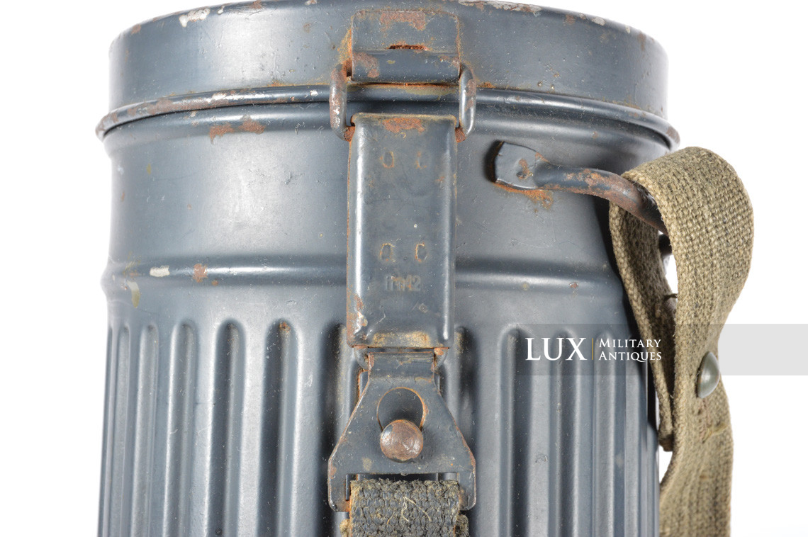 Boîtier de masque anti-gaz allemand Luftwaffe, « ebu42 » - photo 13