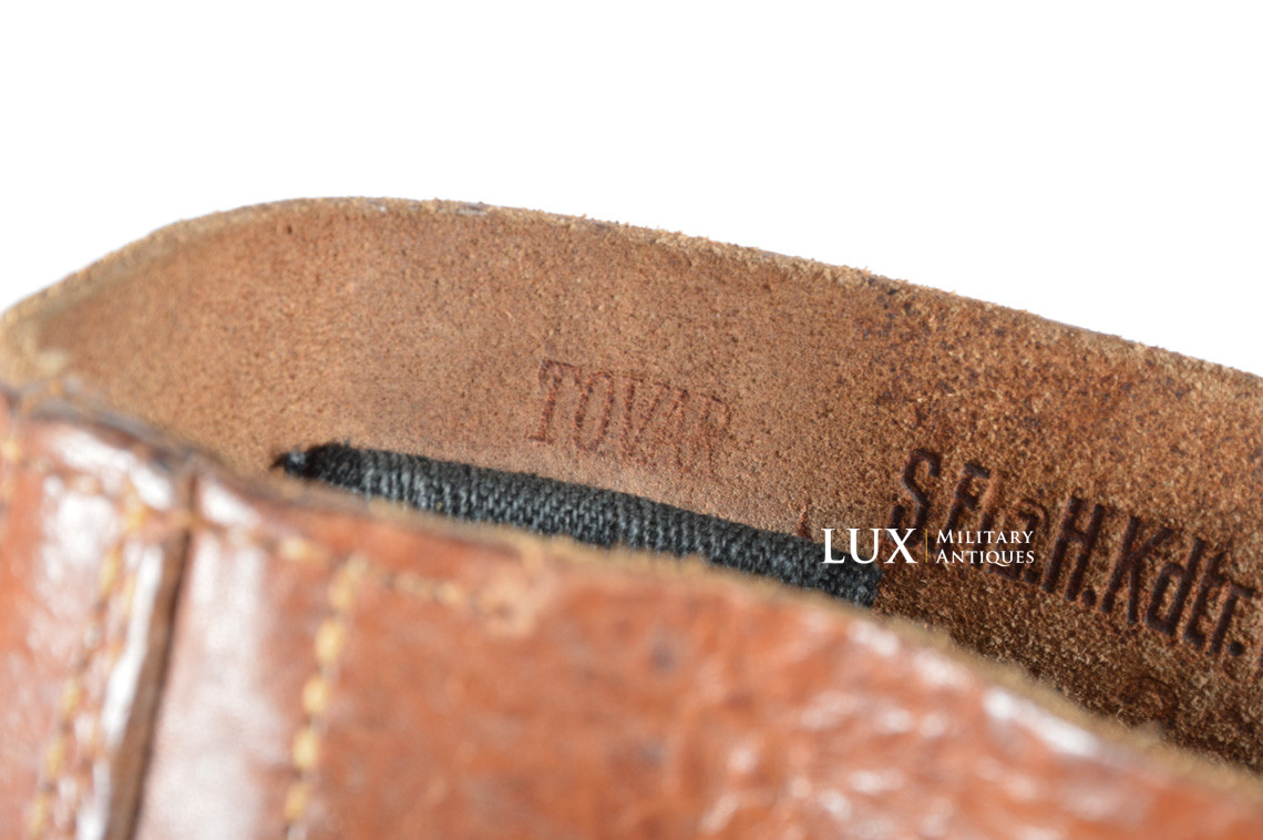 Bottes allemandes Luftwaffe début de guerre pour la troupe, « 1939 » - photo 21