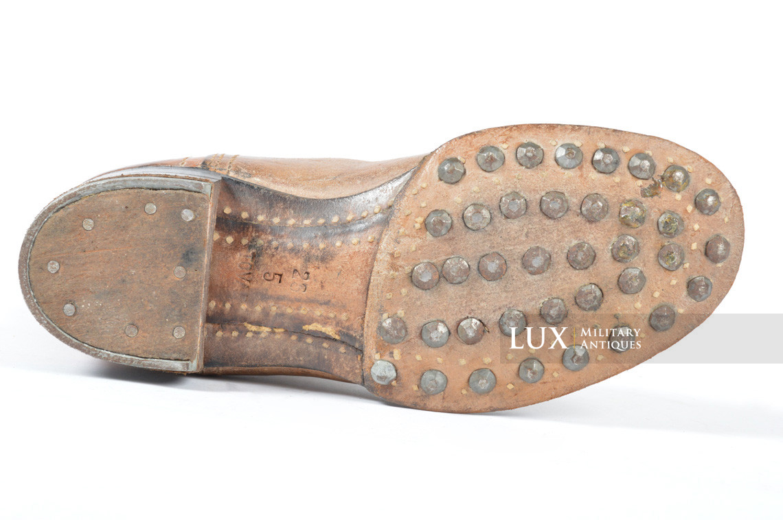 Bottes allemandes Luftwaffe début de guerre pour la troupe, « 1939 » - photo 27