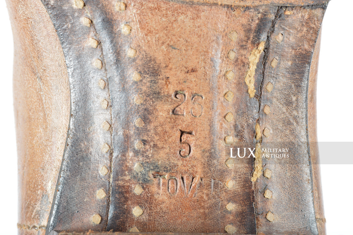 Bottes allemandes Luftwaffe début de guerre pour la troupe, « 1939 » - photo 30