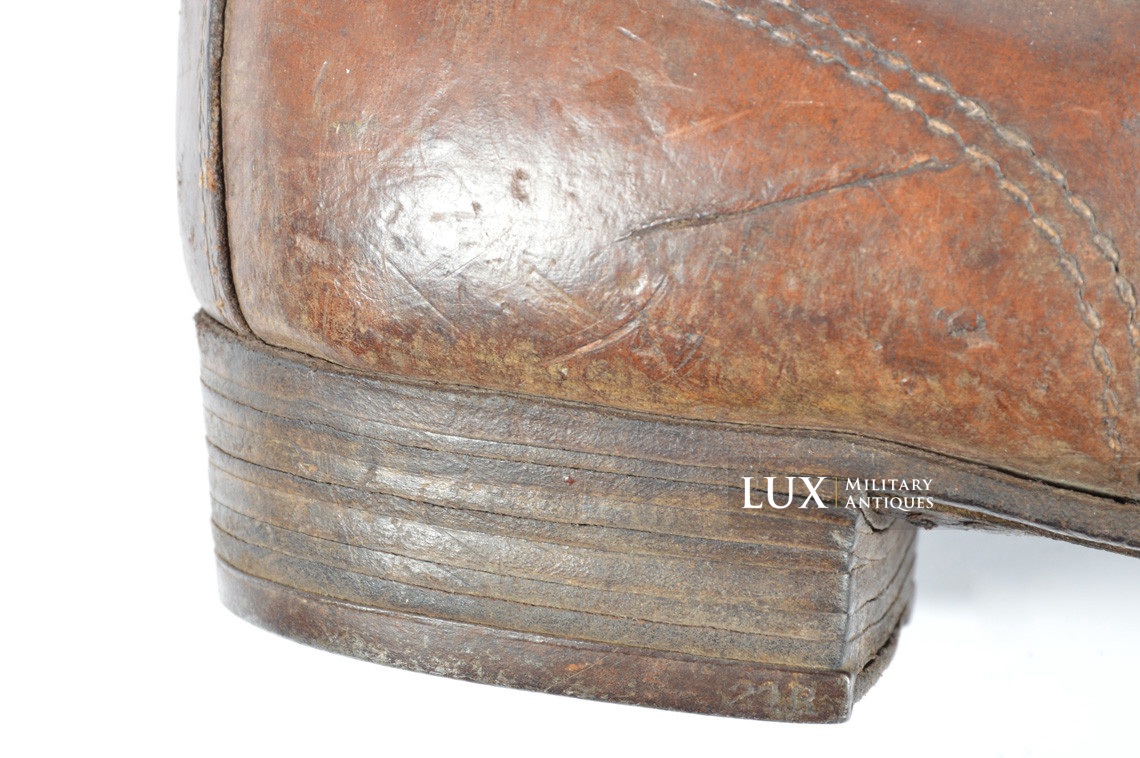 Early-war German low ankle combat boots, « R.F.V.I. » - photo 21