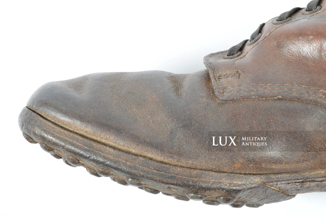 Early-war German low ankle combat boots, « R.F.V.I. » - photo 26