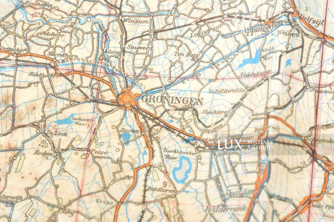 German Luftwaffe navigation map, « Fliegerkarte » - photo 11