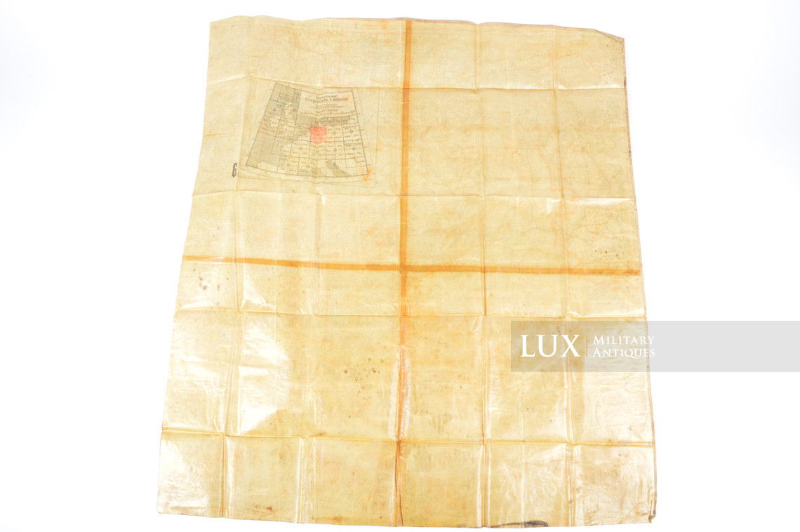 German Luftwaffe navigation map, « Fliegerkarte » - photo 15