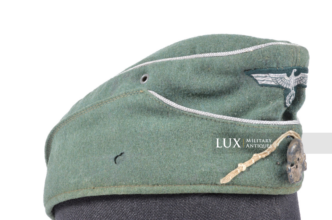 Waffen-SS officers overseas cap, « woodwork find » - photo 22