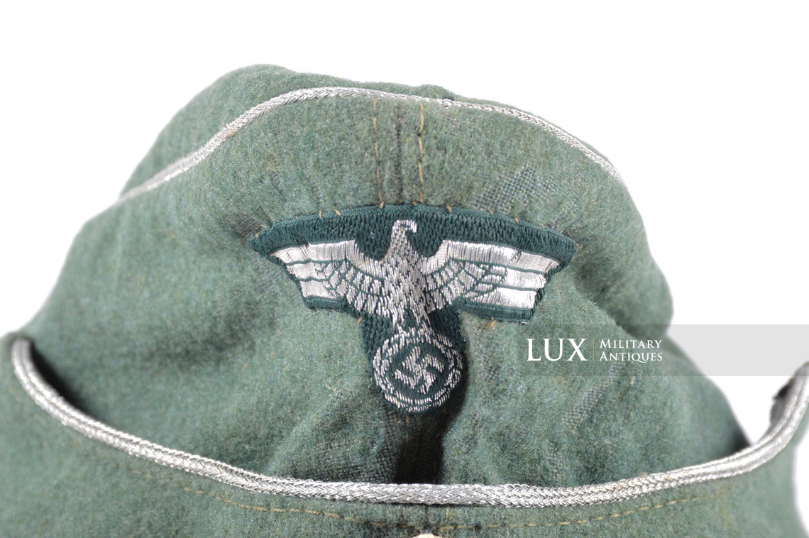 Waffen-SS officers overseas cap, « woodwork find » - photo 24