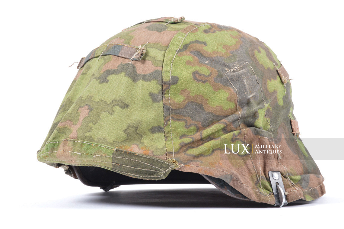 Second pattern Waffen-SS helmet cover, « oakleaf / plane tree » - photo 9