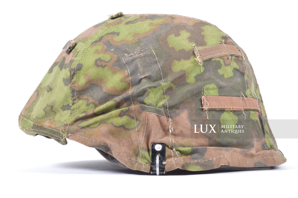 Couvre-casque Waffen-SS deuxième type, « platane / feuille de chêne » - photo 10