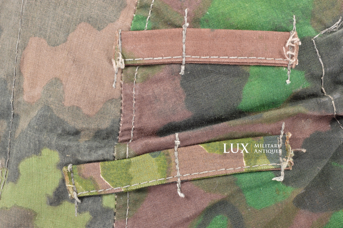 Second pattern Waffen-SS helmet cover, « oakleaf / plane tree » - photo 19