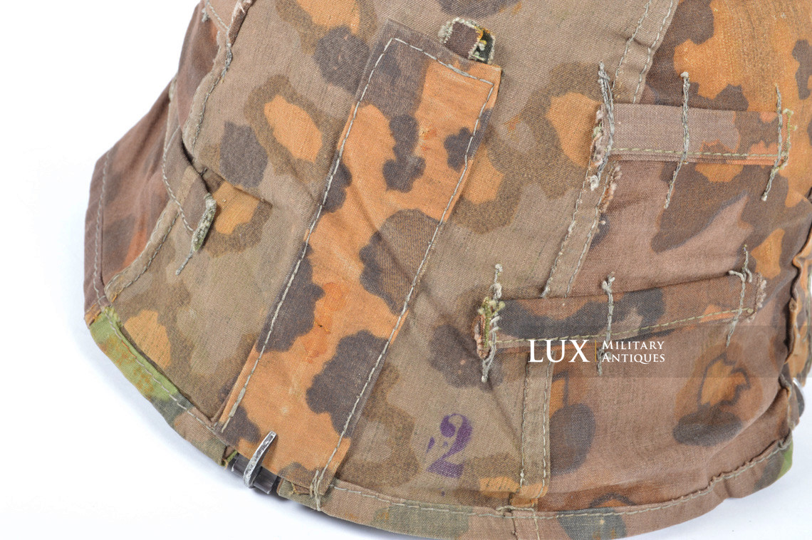 Second pattern Waffen-SS helmet cover, « oakleaf / plane tree » - photo 49