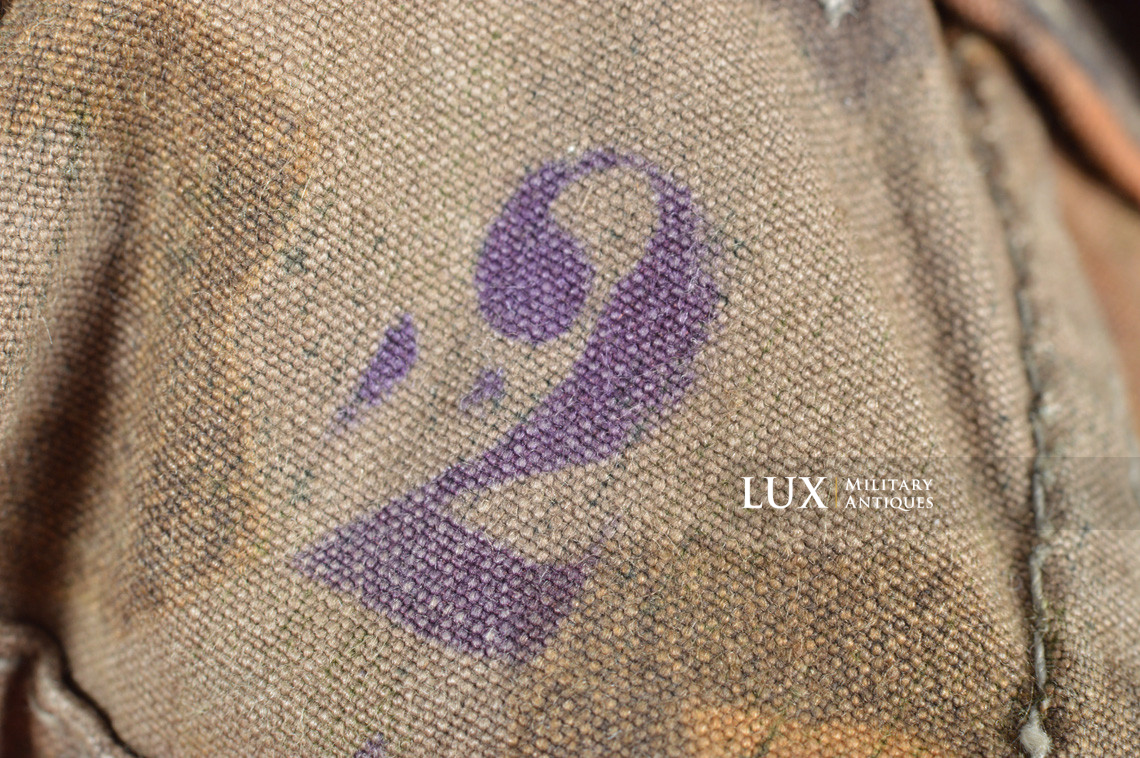 Second pattern Waffen-SS helmet cover, « oakleaf / plane tree » - photo 60