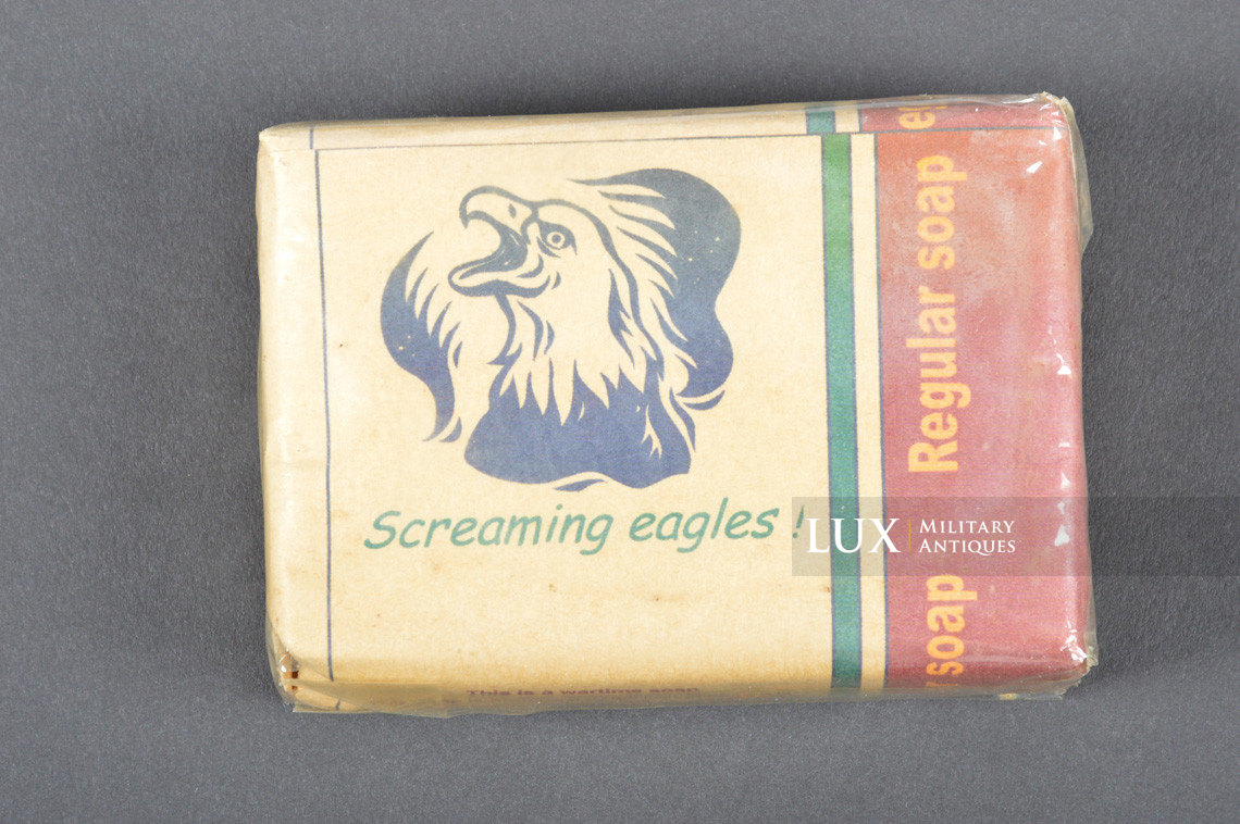 U.S. period issue soap, 101st Airborne Division, « Screaming Eagles! » - photo 7