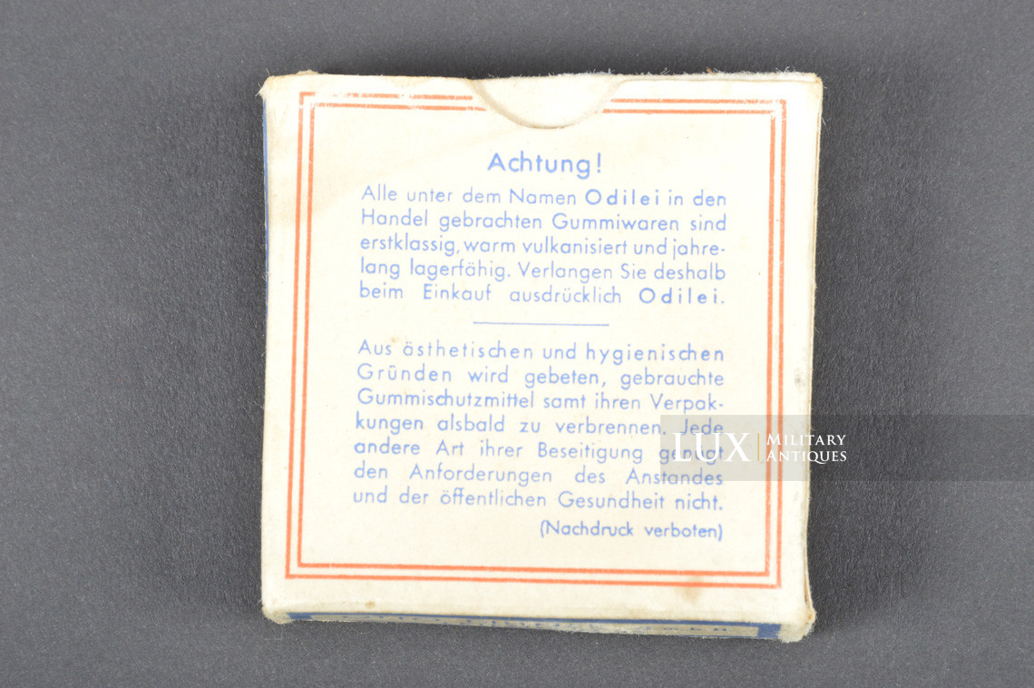German « Odilei » condom packet - Lux Military Antiques - photo 9
