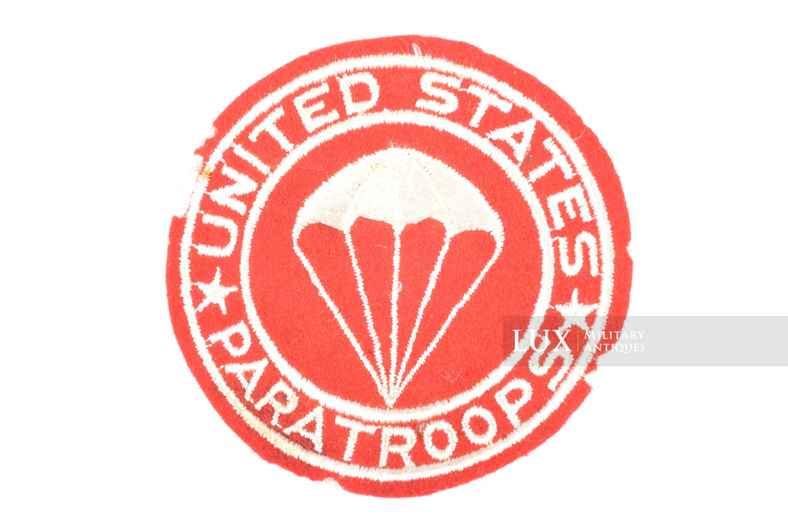 US paratroops pocket patch, « UNITED STATES PARATROOPS » - photo 7