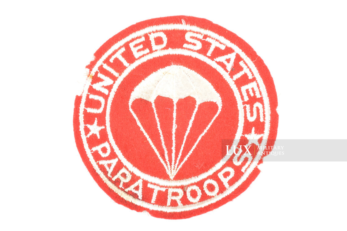 US paratroops pocket patch, « UNITED STATES PARATROOPS » - photo 4