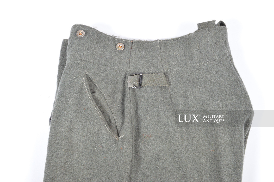 Heer/Waffen-SS M43 combat service trousers, « Keilhose » - photo 7