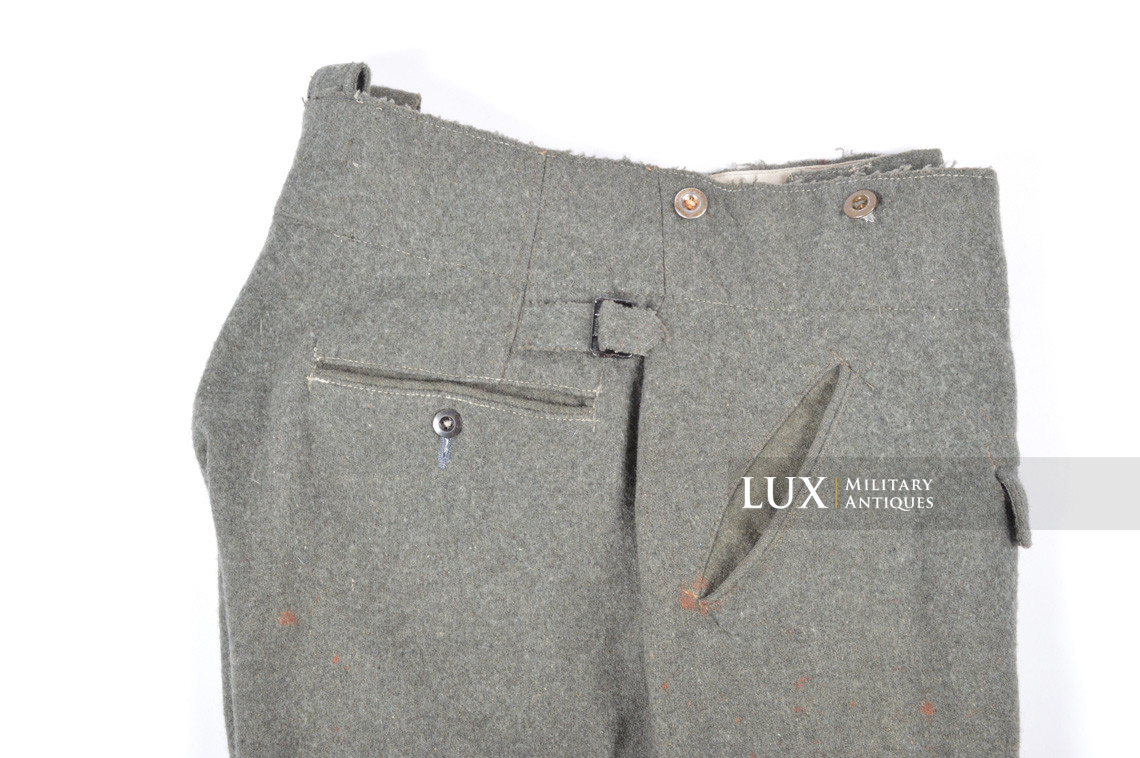 Heer/Waffen-SS M43 combat service trousers, « Keilhose » - photo 11