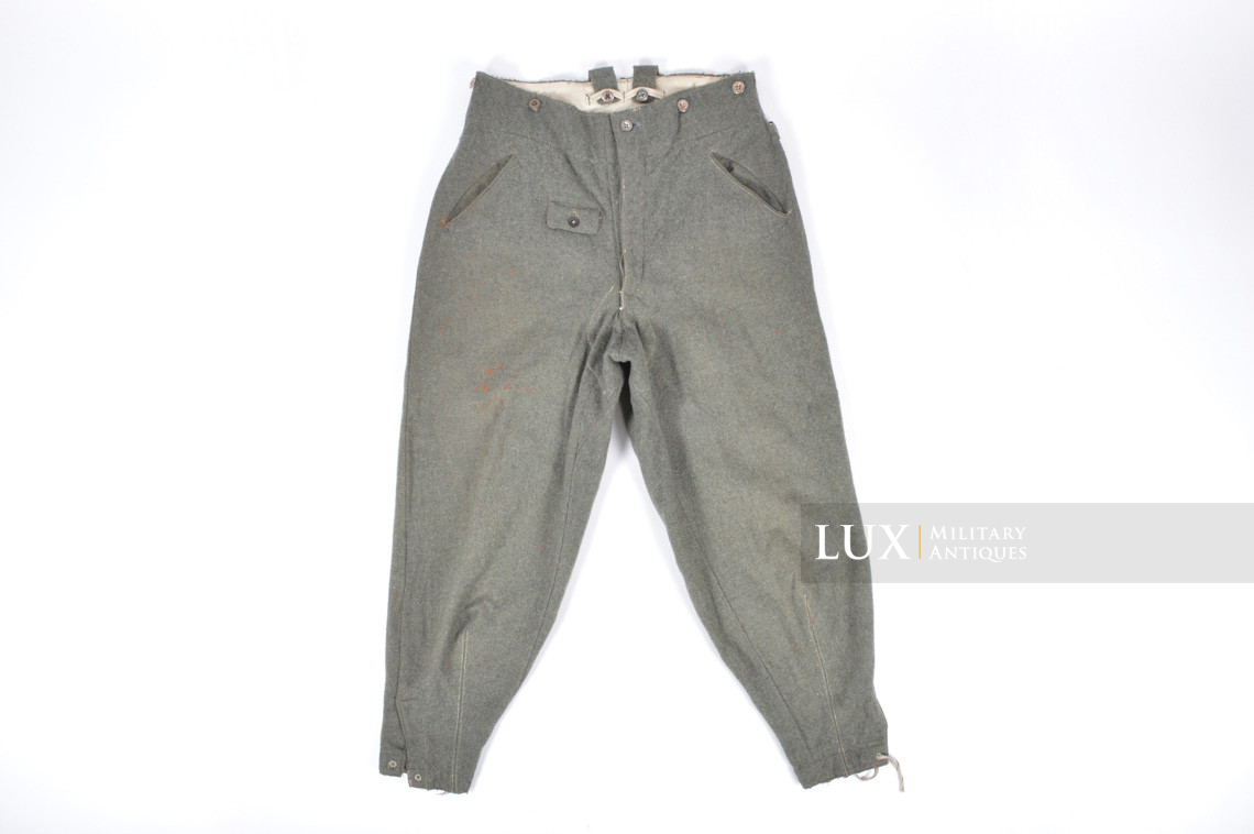 Heer/Waffen-SS M43 combat service trousers, « Keilhose » - photo 14