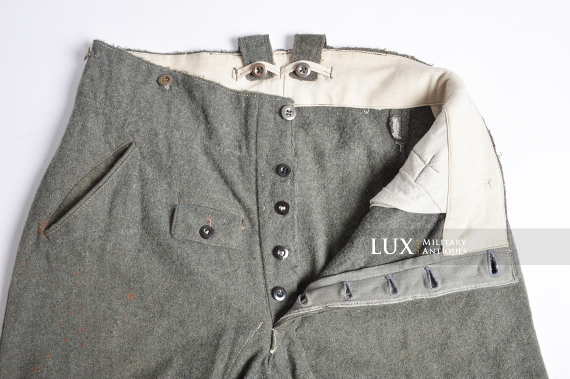 Heer/Waffen-SS M43 combat service trousers, « Keilhose » - photo 16