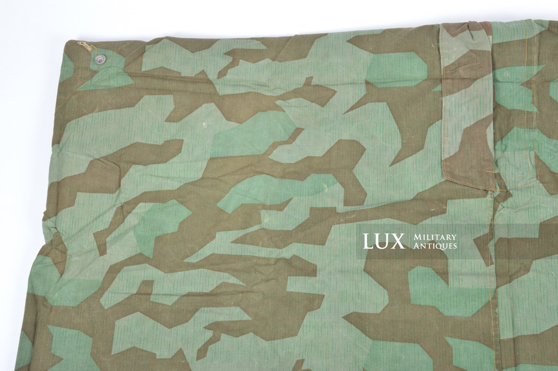 German Heer/Luftwaffe splinter camouflage shelter quarter/poncho « RF-Nr. / 1944 » - photo 15