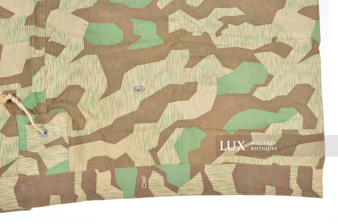 German Heer/Luftwaffe splinter camouflage shelter quarter/poncho « RF-Nr. / 1944 » - photo 29