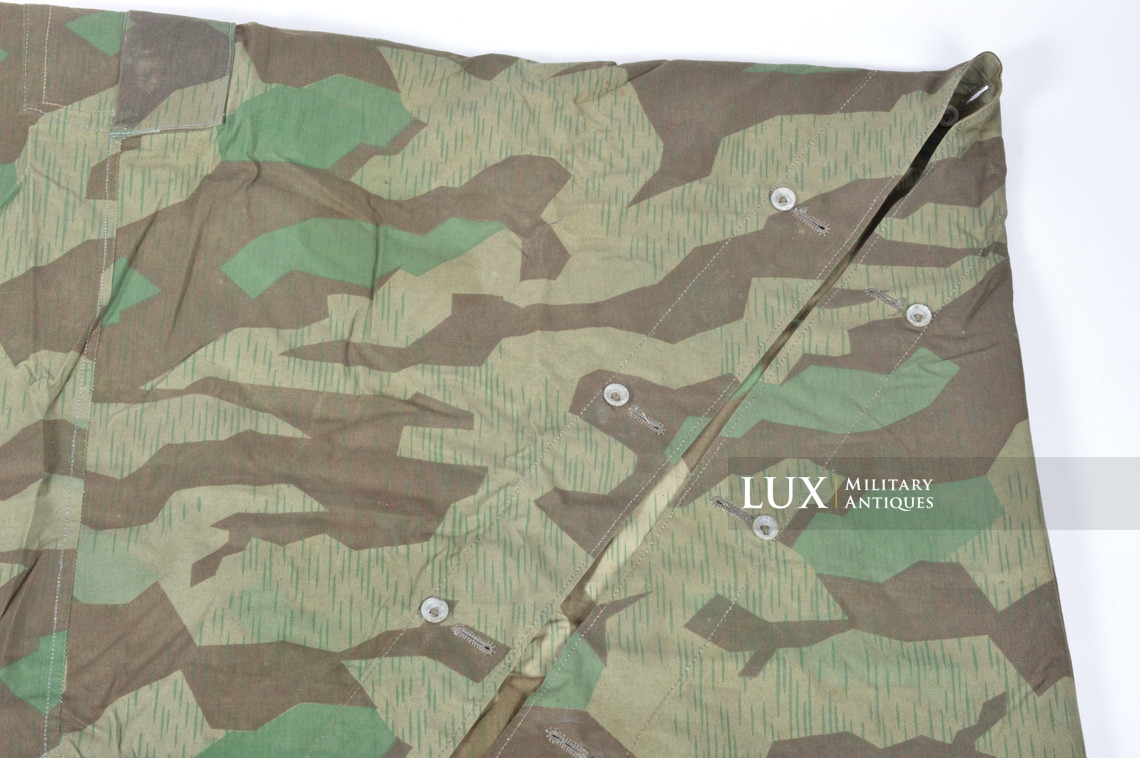 German Heer/Luftwaffe splinter camouflage shelter quarter/poncho, « 1942 » - photo 10